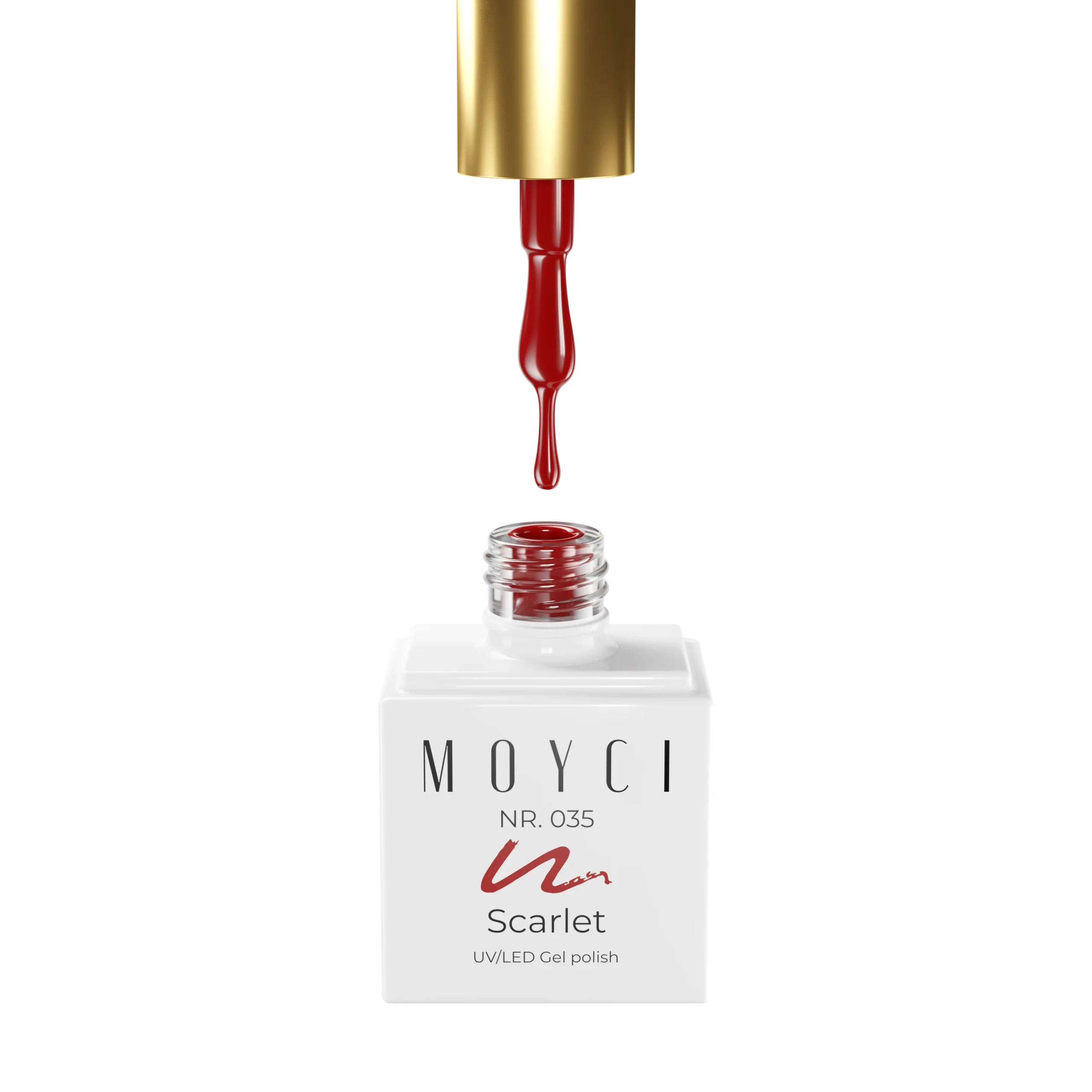Moyci Scarlet Lakier hybrydowy 6 ml – 035 Moyci Scarlet Lakier hybrydowy 6 ml – 035