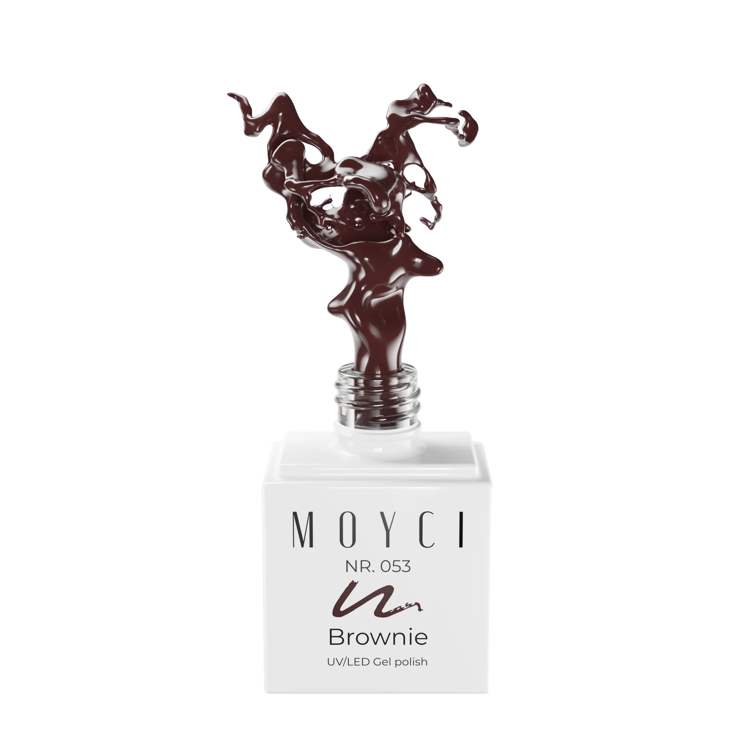 Moyci Brownie Lakier hybrydowy 6 ml – 053 Moyci Brownie Lakier hybrydowy 6 ml – 053