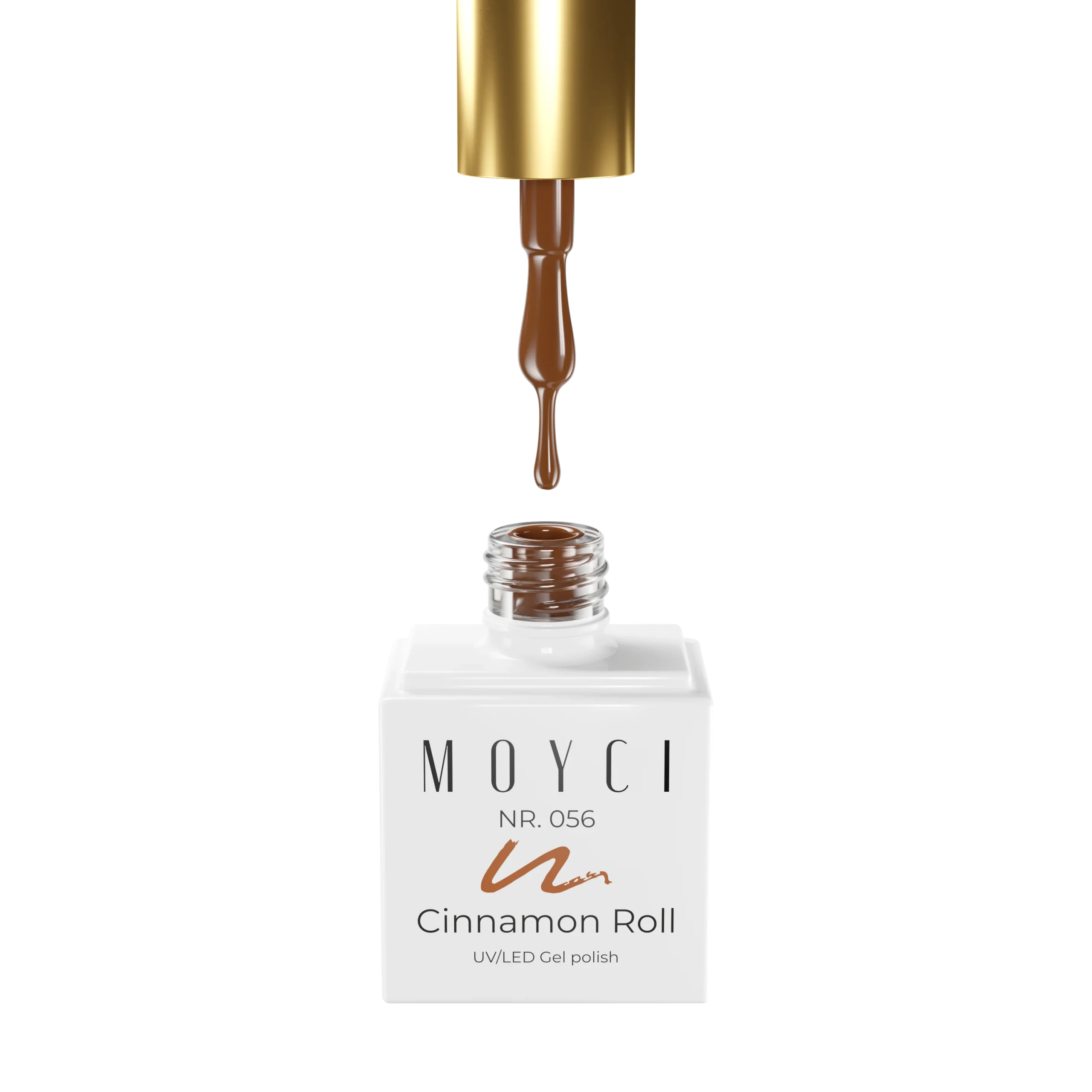 056-pedzelek Moyci Cinnamon Roll Lakier hybrydowy 6 ml – 056