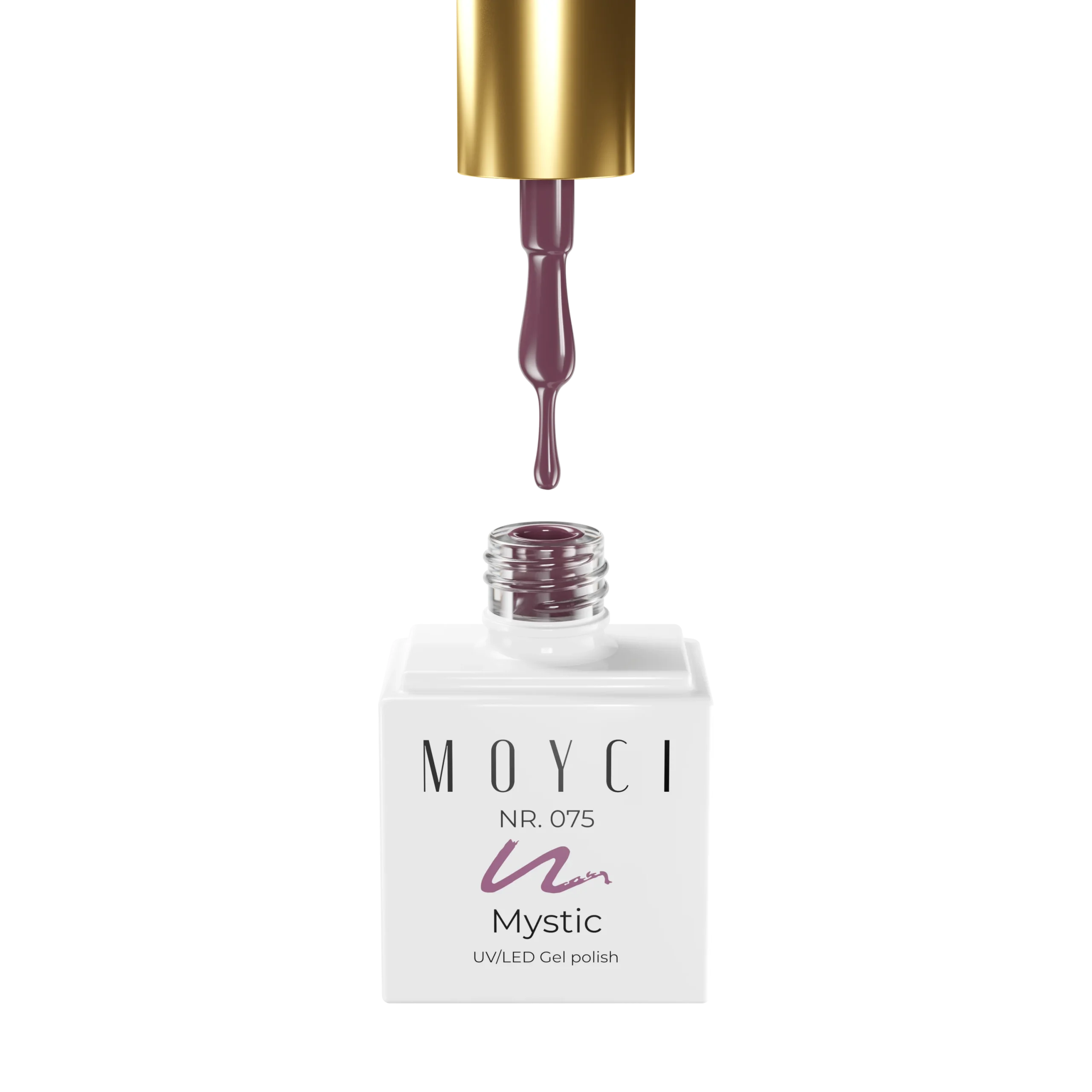 075-pedzelek Moyci Mystic Lakier hybrydowy 6 ml – 075