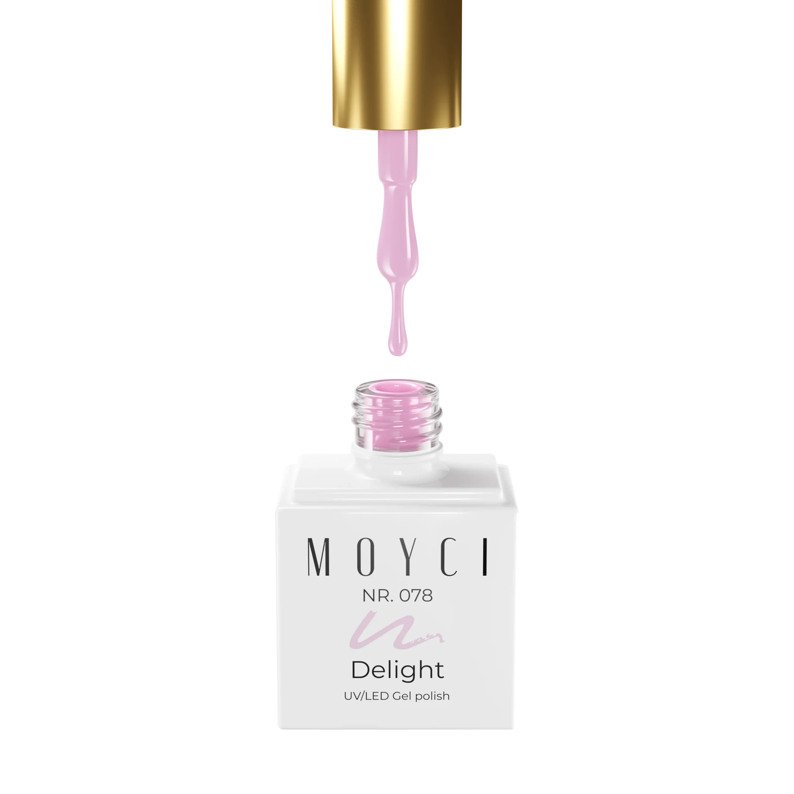 078-pedzelek Moyci Delight Lakier hybrydowy 6 ml – 078