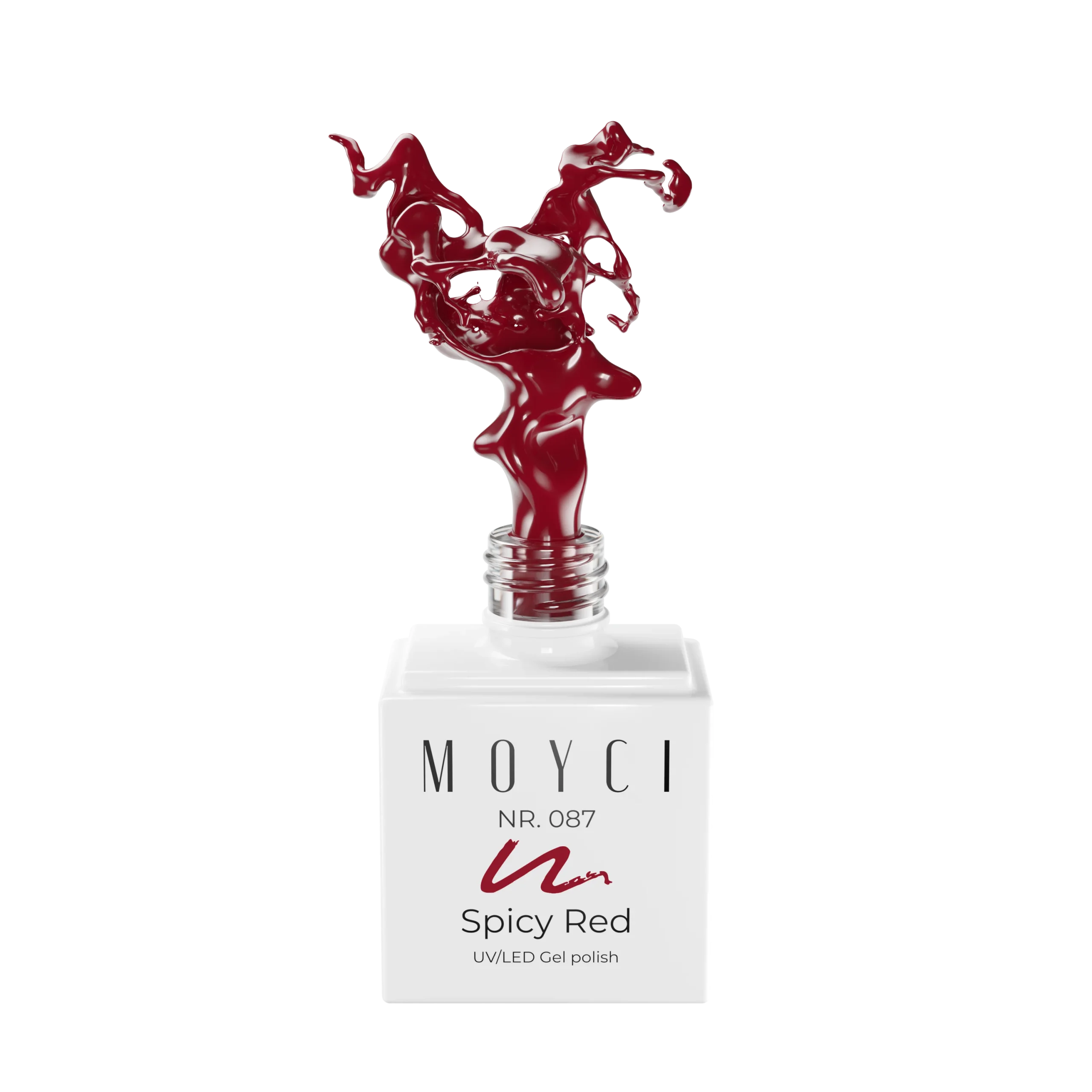 Moyci Spicy Red Lakier hybrydowy 6 ml – 087 Moyci Spicy Red Lakier hybrydowy 6 ml – 087