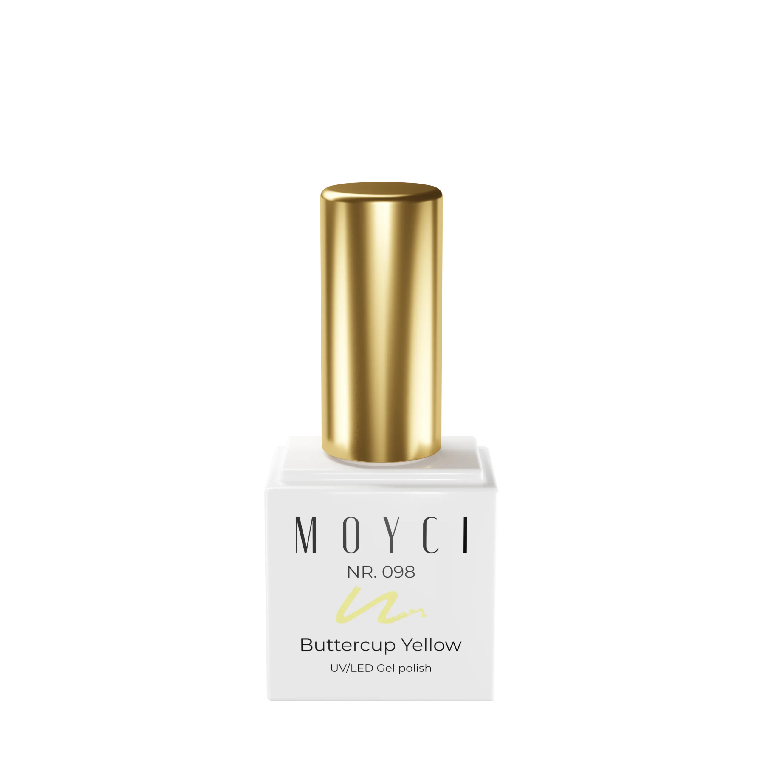 Moyci Buttercup Yellow Lakier hybrydowy 6 ml – 098
