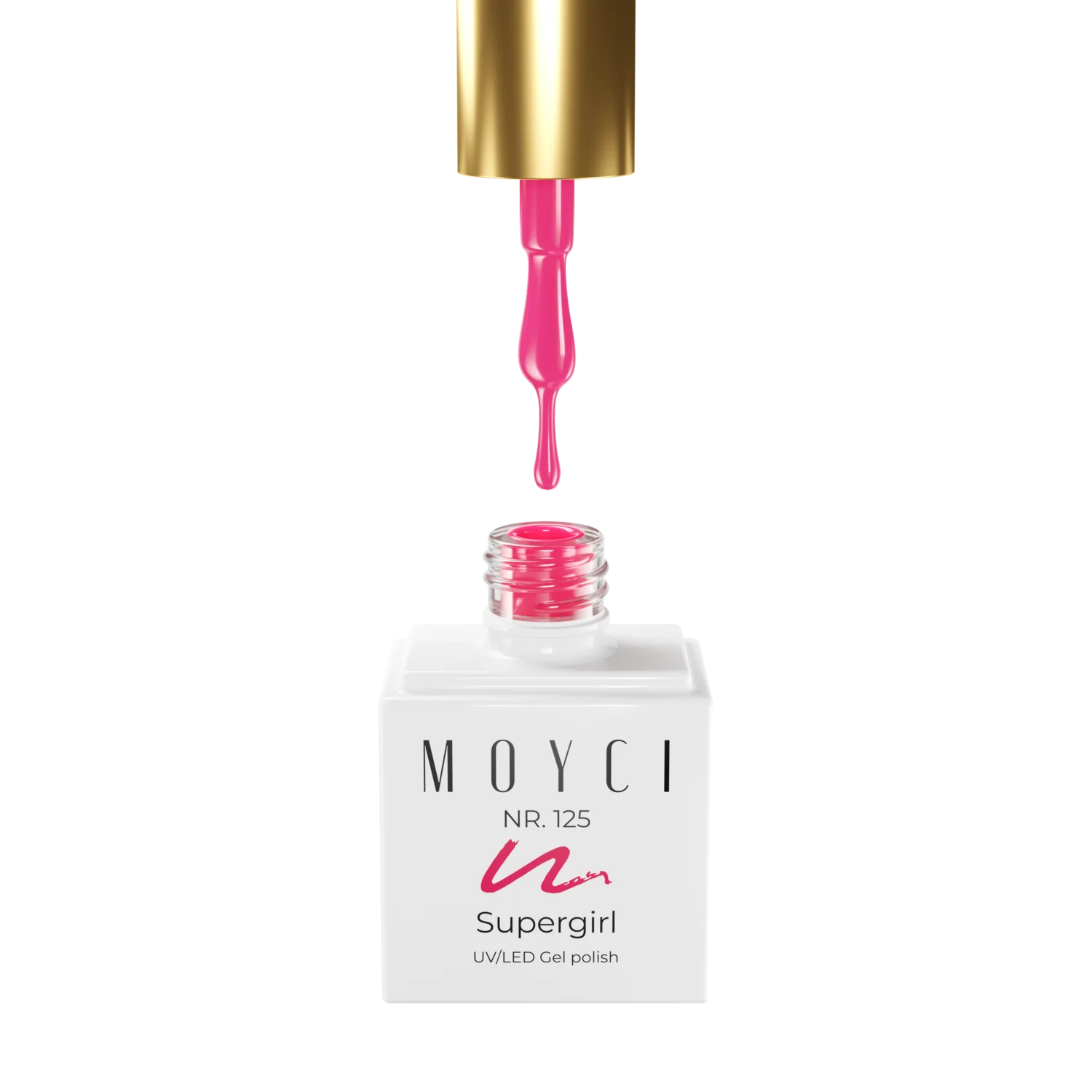 Moyci Supergirl Lakier hybrydowy 6 ml – 125