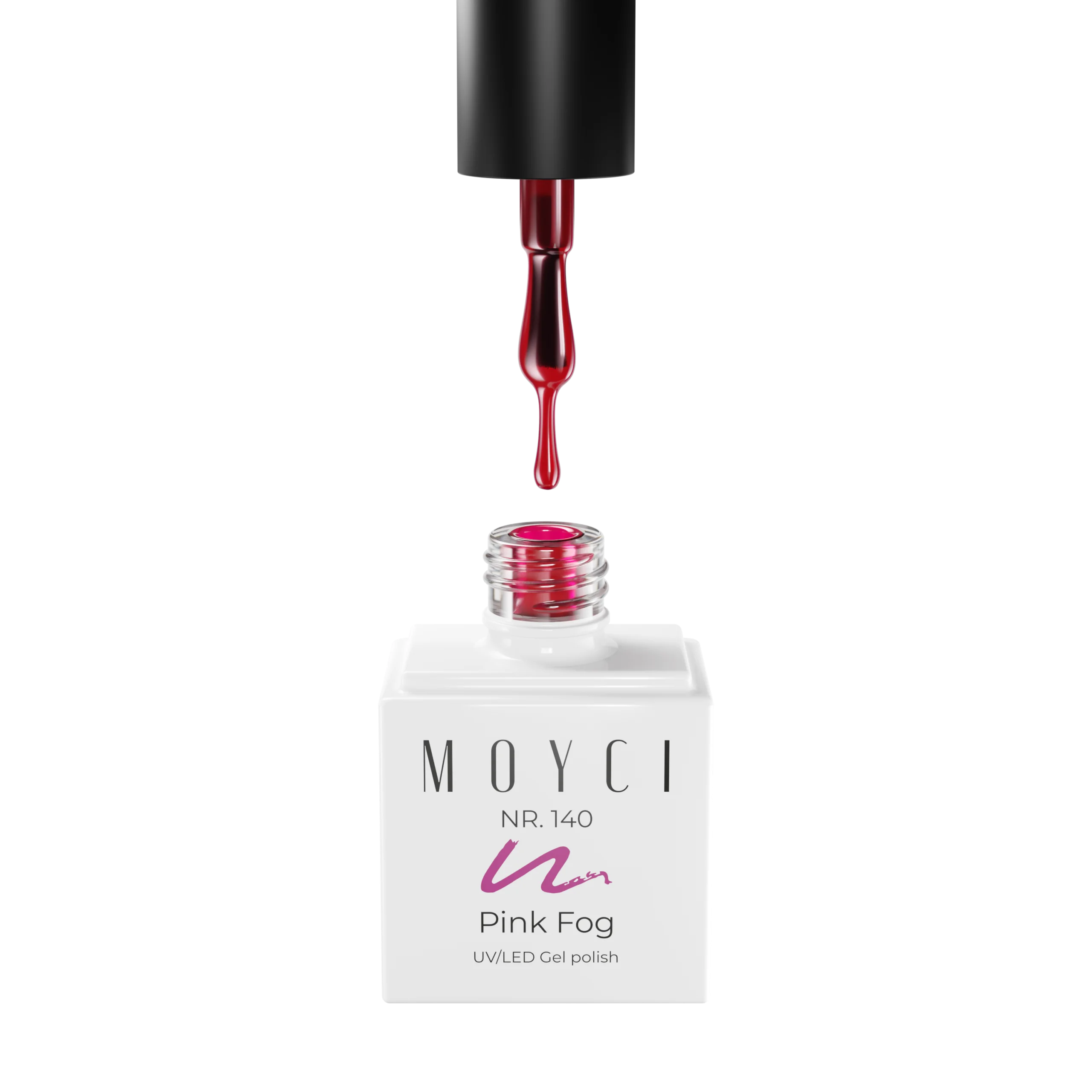 Moyci Pink Fog Lakier Hybrydowy 6ml – 140