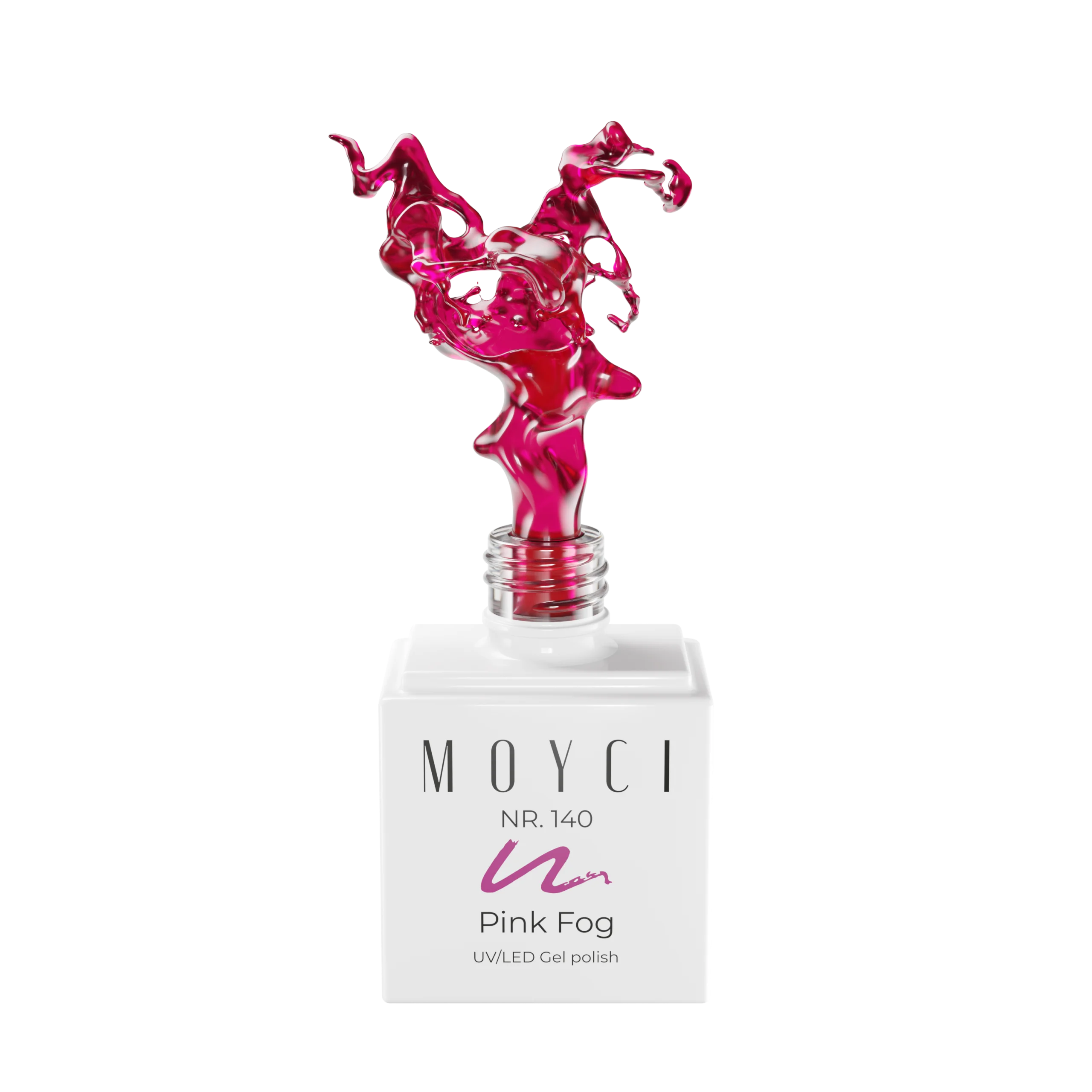 Moyci Pink Fog Lakier Hybrydowy 6ml – 140 Moyci Pink Fog Lakier Hybrydowy 6ml – 140