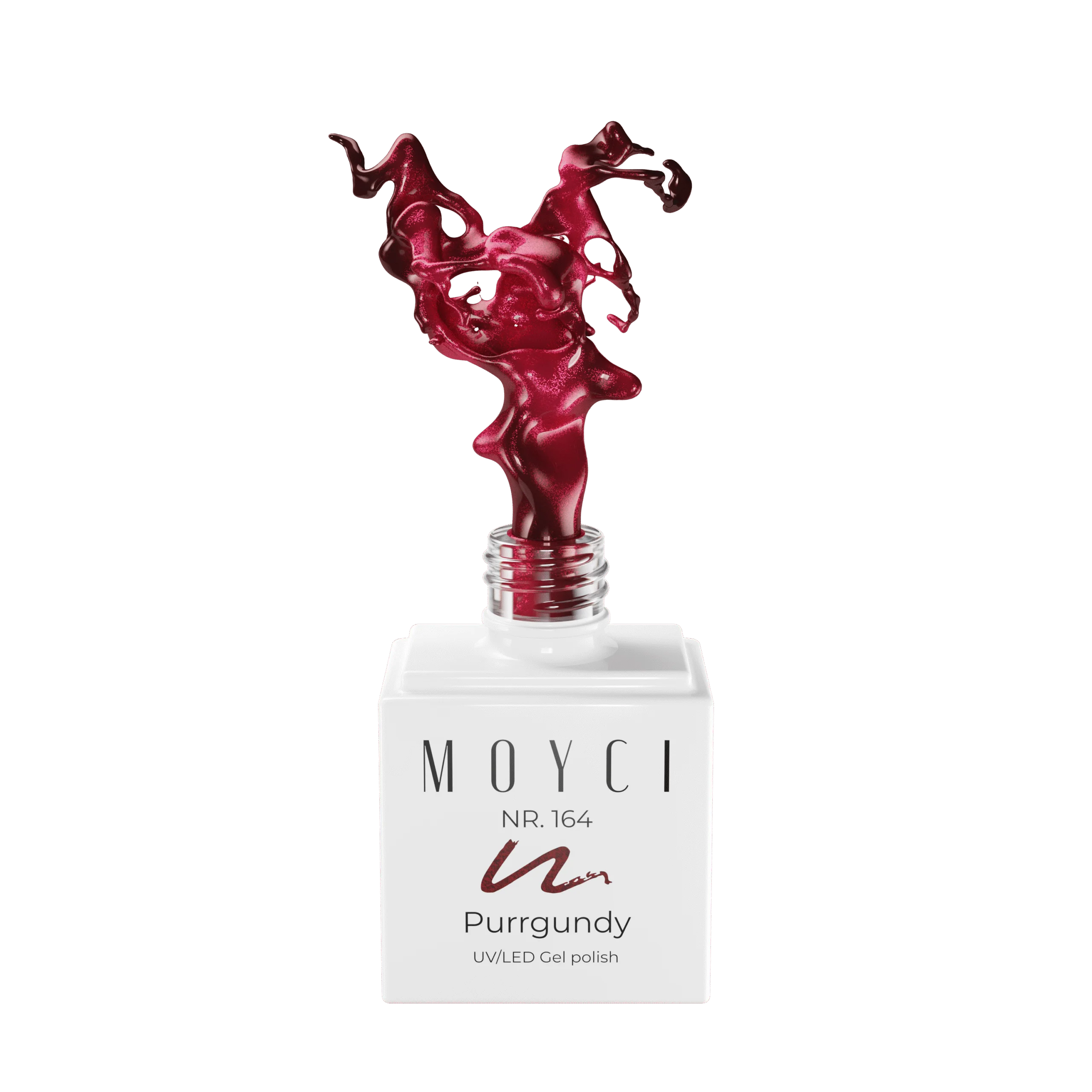 Lakier Hybrydowy Moyci 6ml – 164 Purrgundy Lakier Hybrydowy Moyci 6ml – 164 Purrgundy