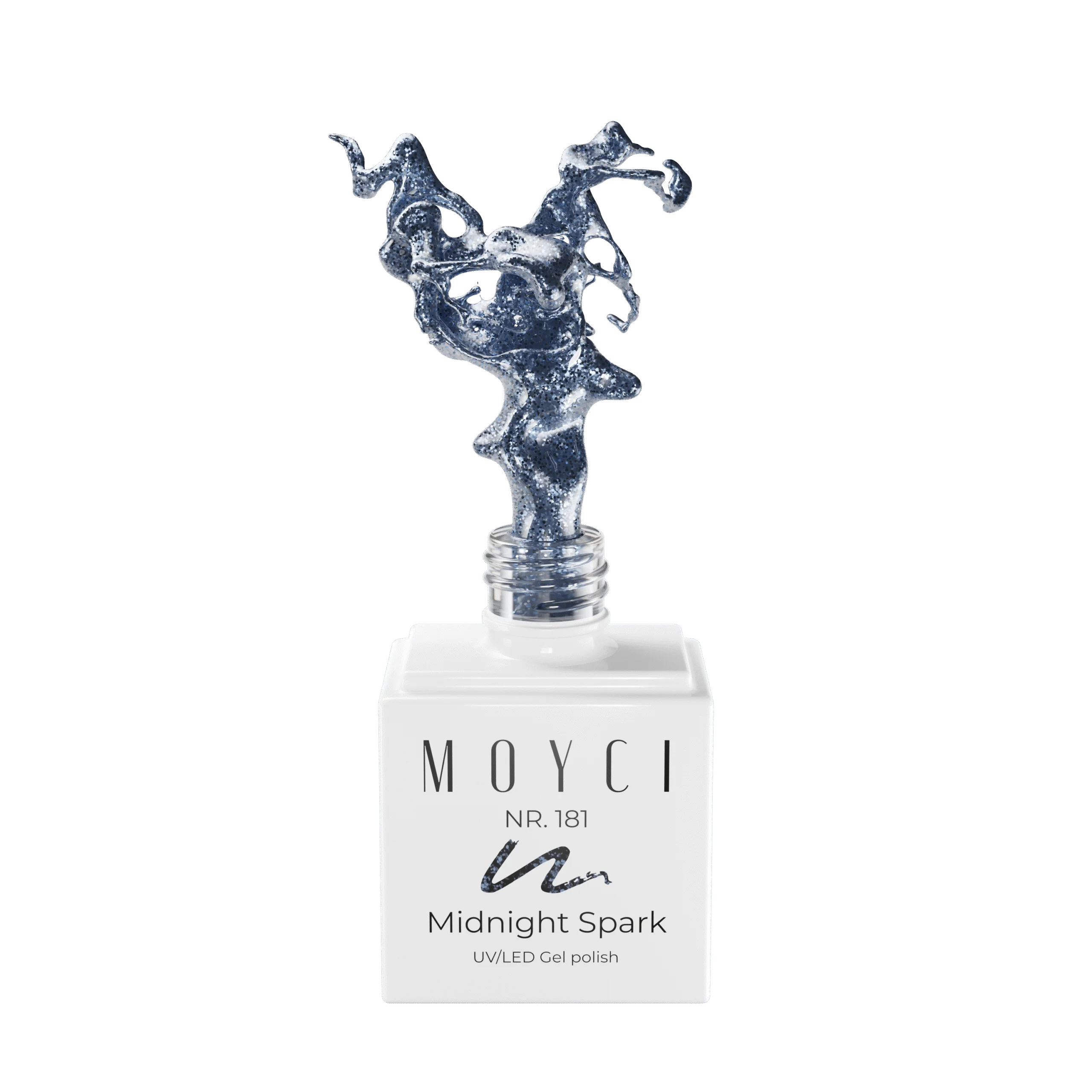 Moyci Midnight Spark Lakier hybrydowy 6ml – 181 Moyci Midnight Spark Lakier hybrydowy 6ml – 181