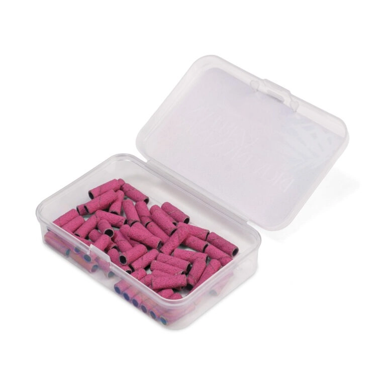 Mini nakładki ścierne na frezy 3mm walec gradacja 240 – 50 sztuk Aba Group Mini nakładki ścierne na frezy 3mm walec gradacja 240 – 50 sztuk Aba Group