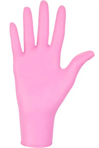 Rękawiczki nitrylowe Nitrylex różowe S Mercator 100szt