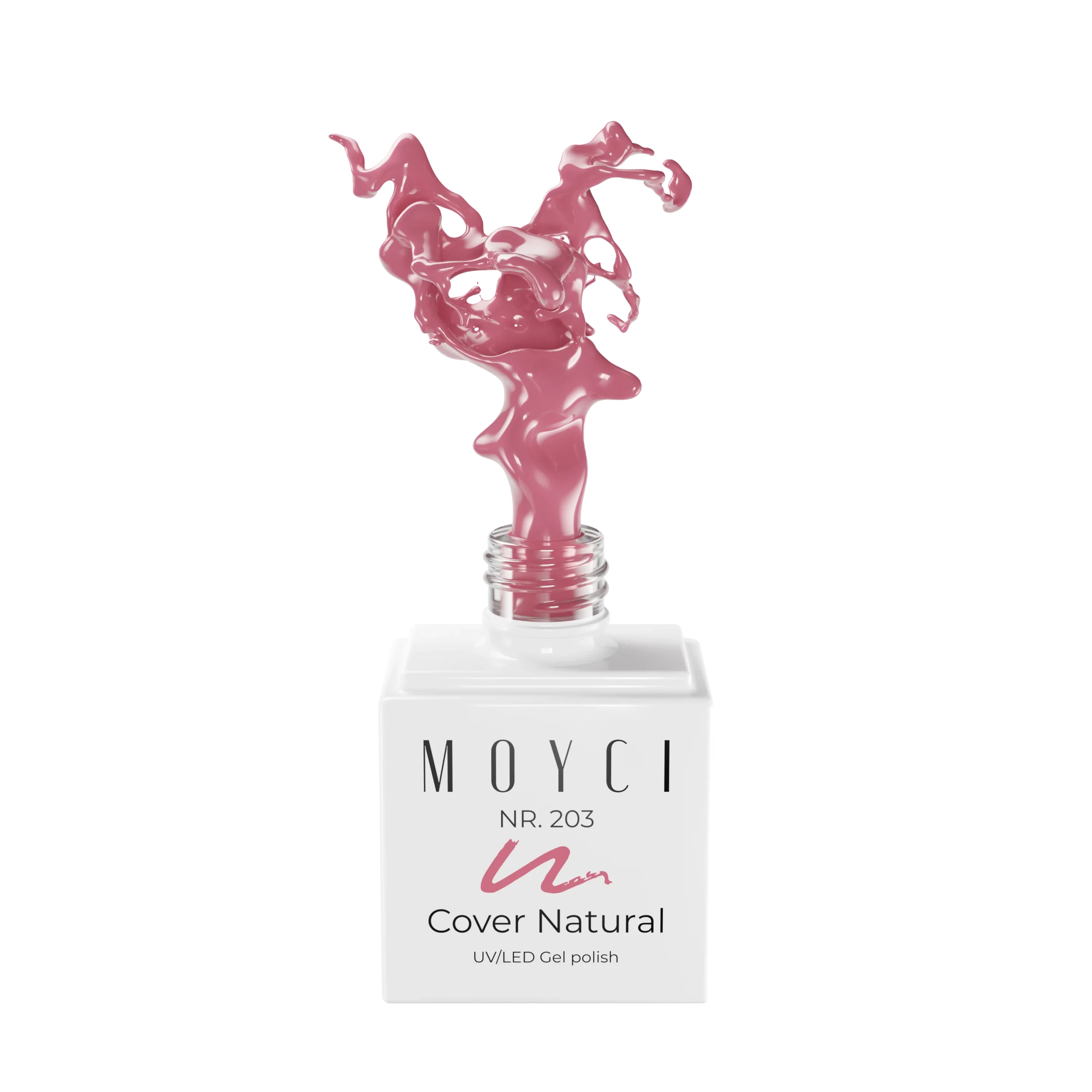 203 Moyci Cover Natural Lakier hybrydowy 6 ml- 203