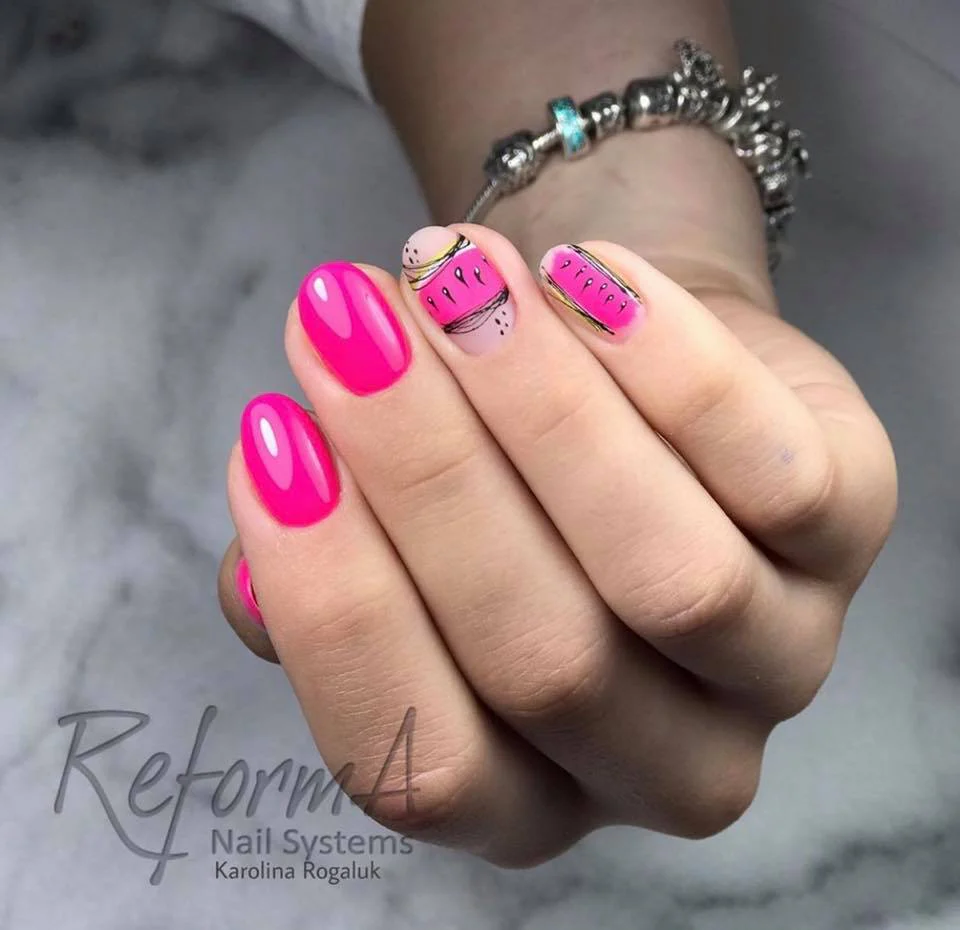 Reforma Różowy Lakier Hybrydowy - GP Double Trouble, 10 ml