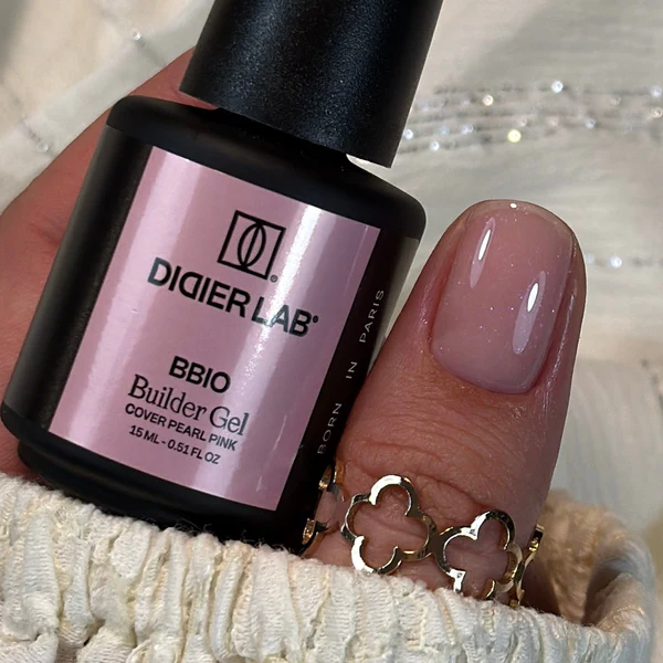 Didier Lab BBIO Żel budujący w butelce Cover Pearl Pink, 15ml Didier Lab BBIO Żel budujący w butelce Cover Pearl Pink, 15ml