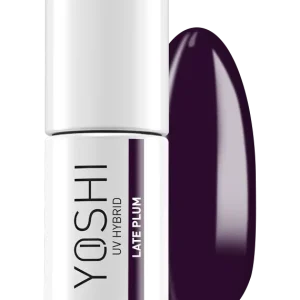 YOSHI Lakier Hybrydowy 311 Late Plum UV Hybrid 6 ml