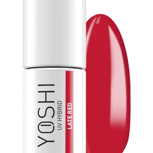 YOSHI Lakier Hybrydowy 312 Late Red UV Hybrid 6 ml