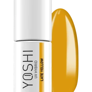 YOSHI Lakier Hybrydowy 317 Late Yellow UV Hybrid 6 ml