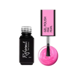 Perłowy różowy lakier do paznokci Reforma Pink Pearl 3ml