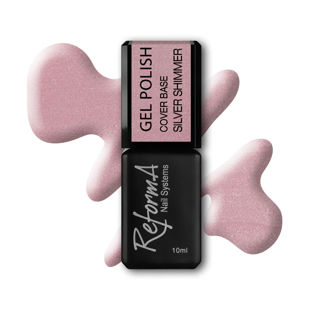 3469_941016-gp-cb-silver-shimmer_1_75fe78ed-3696-4f12-b73e-017f2887fdff Cover Base Reforma Silver Shimmer, baza ze srebrnym brokatem, błyszcząca baza 10 ml