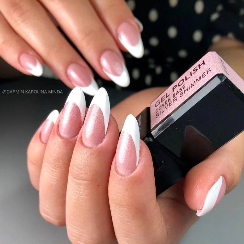 3471_d84bd0eb-5cb4-4ba1-a30b-f93be9bd4254 Cover Base Reforma Silver Shimmer, baza ze srebrnym brokatem, błyszcząca baza 10 ml