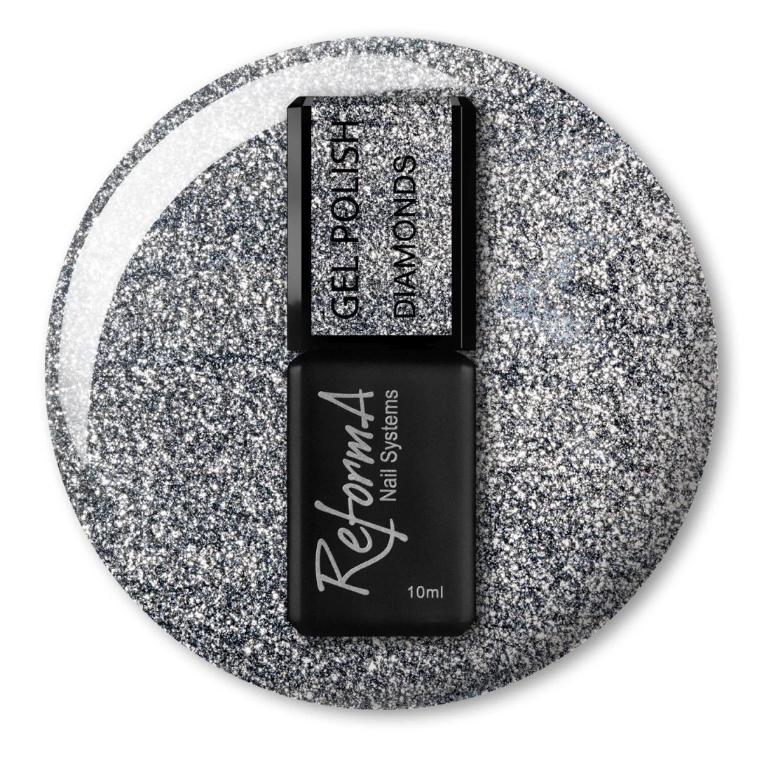 Reforma GP Diamonds Lakier hybrydowy 10 ml Reforma GP Diamonds Lakier hybrydowy 10 ml