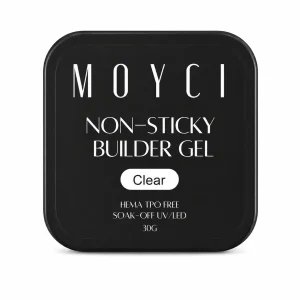 Moyci Non-Sticky Builder Gel CLEAR – żel do zdobień 30g