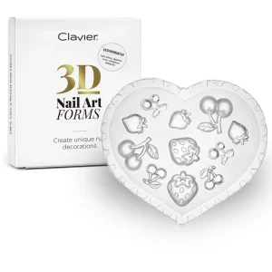 Formy silikonowe do ozdób 3D Nail Art Forms, nr.03 Clavier