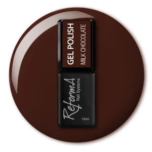 Lakier Hybrydowy Reforma GP Milk Chocolate, 10 ml