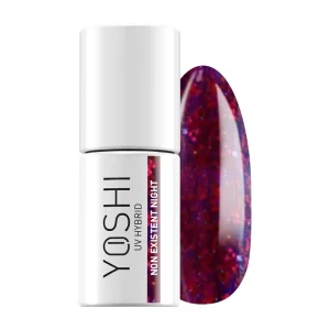 YOSHI Lakier Hybrydowy 509 Non Existent Night UV Hybrid 6 ml