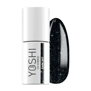 YOSHI Lakier Hybrydowy 606 Dark Sky UV Hybrid 6 ml