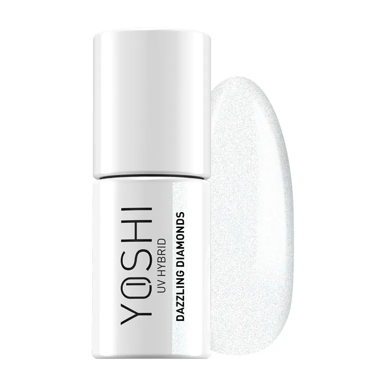 60901 YOSHI Lakier Hybrydowy 609 Dazzling Diamonds UV Hybrid 6 ml