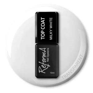 Top Coat Reforma Milky White, 10 ml