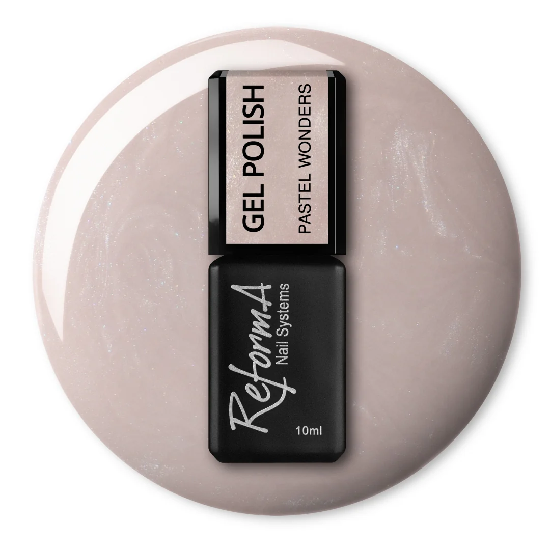 Lakier Hybrydowy Reforma GP Pastel Wonders, 10 ml Lakier Hybrydowy Reforma GP Pastel Wonders, 10 ml