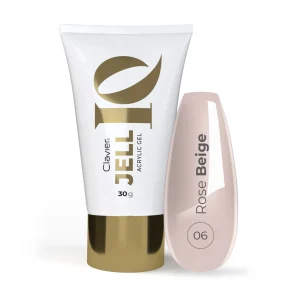 Akrylożel do przedłużania paznokci, JELLIQ Clavier 30g, Rose Beige 06