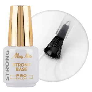 Baza hybrydowa Strong Base Pro Salon Molly Nails HEMA/Di-HEMA Free Clear 15g