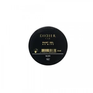 Paint gel No wipe "Didier lab", black, 8ml