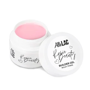 Żel budujący twardy mleczno-różowy Milky Pinks AlleLAC x Rosie Beauty 45g