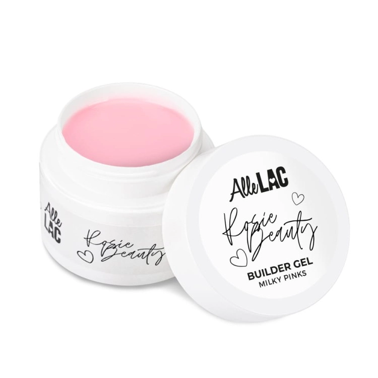 BUILDER-GEL-ROSIE-BEAUTY-ALLELAC-MILKY-PINKS-45g-1 Żel budujący twardy mleczno-różowy Milky Pinks AlleLAC x Rosie Beauty 45g