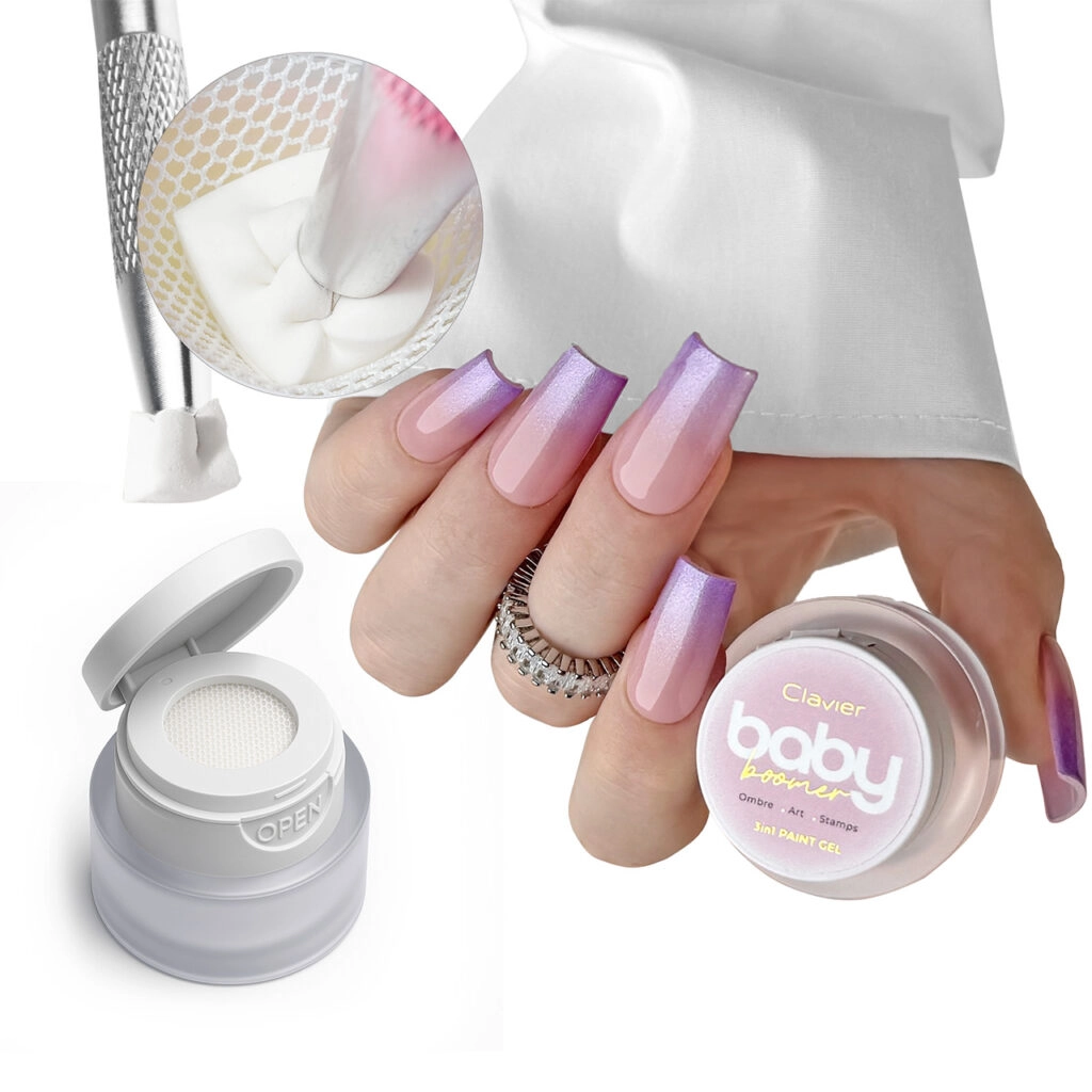 Baby-Boomer-U04-glowne-1024x1024 Baby Boomer żel 3w1 Clavier, Ombre, Art, Stamps, U04 „Violina”, 3g.