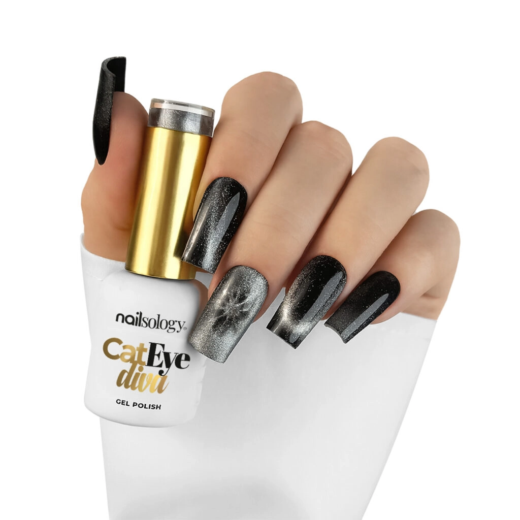 CatEyeDiva-C01-1024x1024 Lakier hybrydowy Nailsology Cat Eye Diva, C01 „Meowtrix”, nails, manicure, 8ml