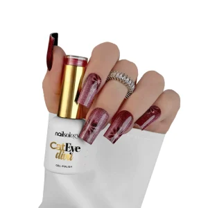 Lakier hybrydowy Nailsology Cat Eye Diva, C06 „Meowlyn Monroe”, nails, manicure, 8ml