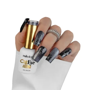 Lakier hybrydowy Nailsology Cat Eye Diva, C08 „Cat Fiction”, nails, manicure, 8ml