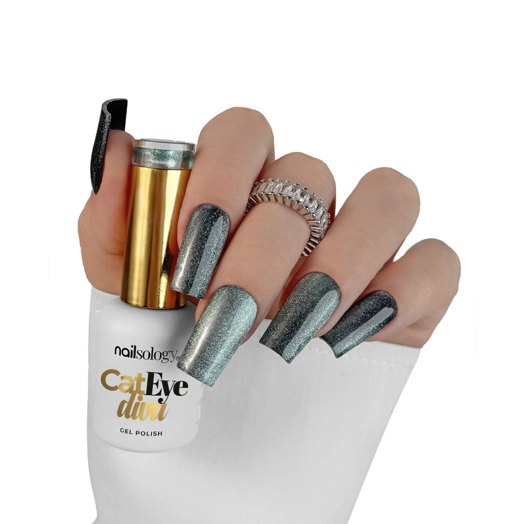 CatEyeDiva-C09-1024x1024 Lakier hybrydowy Nailsology Cat Eye Diva, C09 „Meowty Python”, nails, manicure, 8ml
