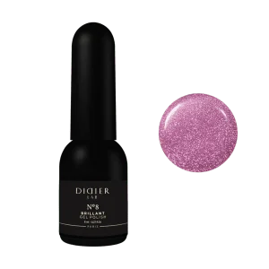 Lakier hybrydowy z efektem Flash Brillant No 8, Didier Lab, 8ml