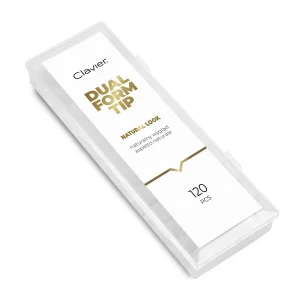 Formy do przedłużania paznokci Dual Naturalny Look formy górne, 120szt.