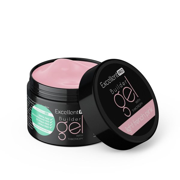 Excellent PRO Builder Gel With Thixotropy Light French Pink 50g