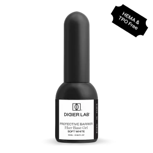 Regenerująca baza do hybryd i żeli Smart Fiber Base "Didier Lab", Soft White, 10ml