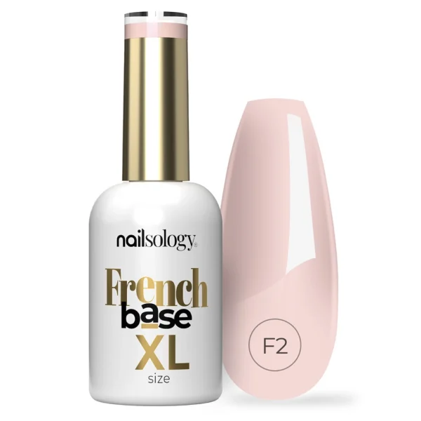 French Base XL Hybrydowa Clavier Nailsology – Cotton Candy F2, 15ml