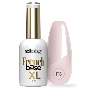 Baza Hybrydowa do paznokci XL Clavier Nailsology French Base Marshmallow F6 – 15ml