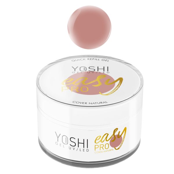 YOSHI Żel Easy PRO Gel UV LED COVER NATURAL 15ml