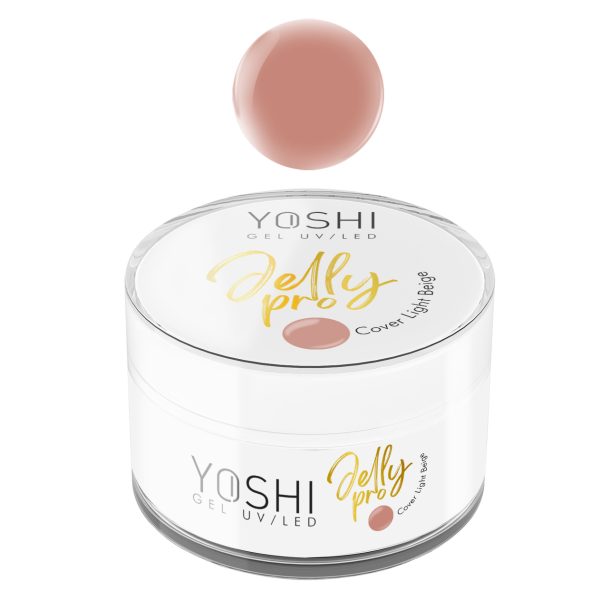 YOSHI Żel Budujący Jelly PRO Cover Light Beige 50 ml